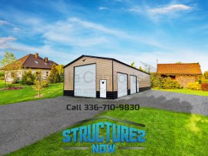 28x70x12 Metal Garage