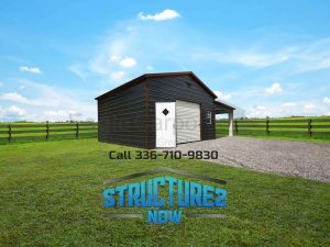 30x20x10/7 Garage with Lean-To