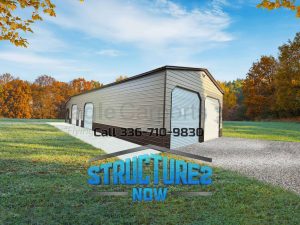 30x65x14 Custom Metal Garage