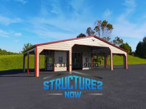 48x30x12/9 Custom Eagle Barn