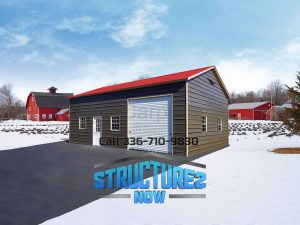 24x35x12 Metal Workshop