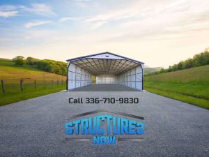 40x50x16 Commercial Carport