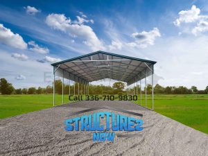 30x40x14 Triple-Wide Carport