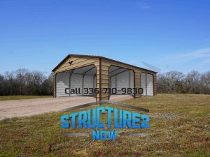 20x25x8 Custom Carport