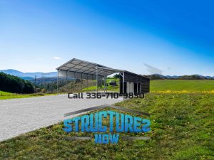 30x40x11/8 Carport with Lean-To