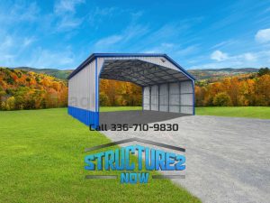 34x25x14 Commercial Carport