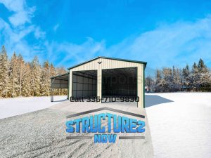 40x50x13/9 Triple-Wide Garage