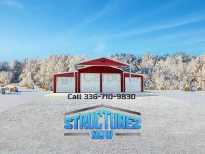 46x30x12/9 Custom Metal Barn