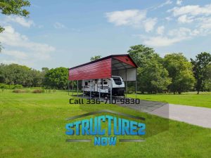 16x30x13 Metal Carport