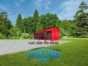 34x50x10 Custom 4-Bay Garage