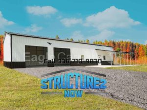 42x70x14/9 Custom Metal Garage