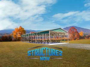 34x80x14 Commercial Carport