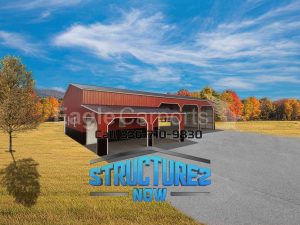 42x65x14/8 Custom Metal Garage