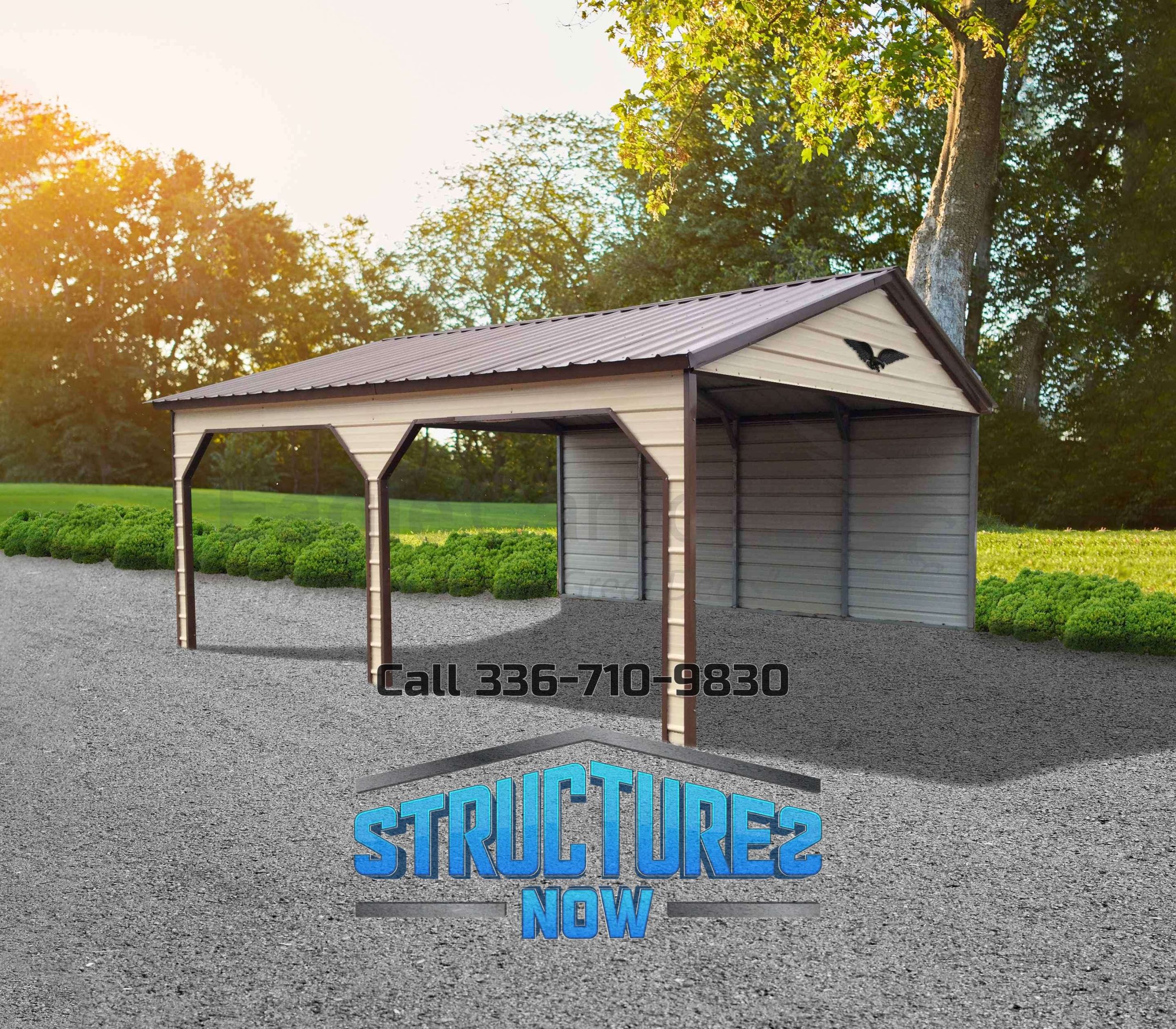 20x20x9 Carport